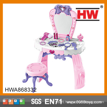 High Quality Pretend Play Pink Toy Plastic Dresser